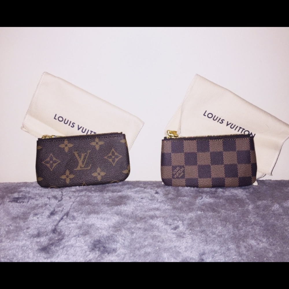 NWT’S ✨ BUNDLE OF 2 LV KEY POUCHES 🎄